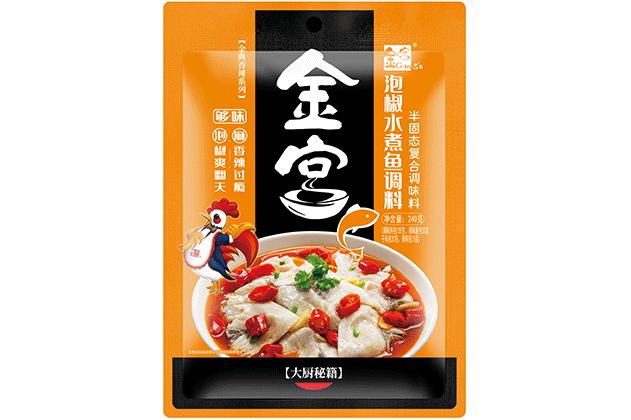 金宮泡椒水煮魚調(diào)料